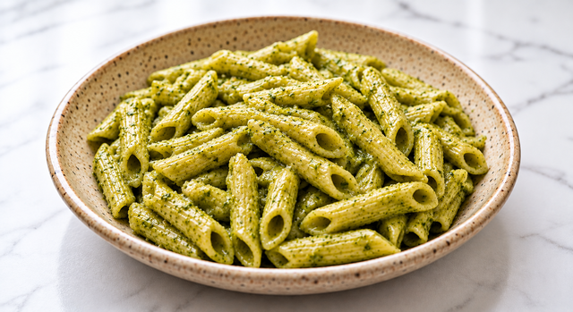 Penne Pesto.
